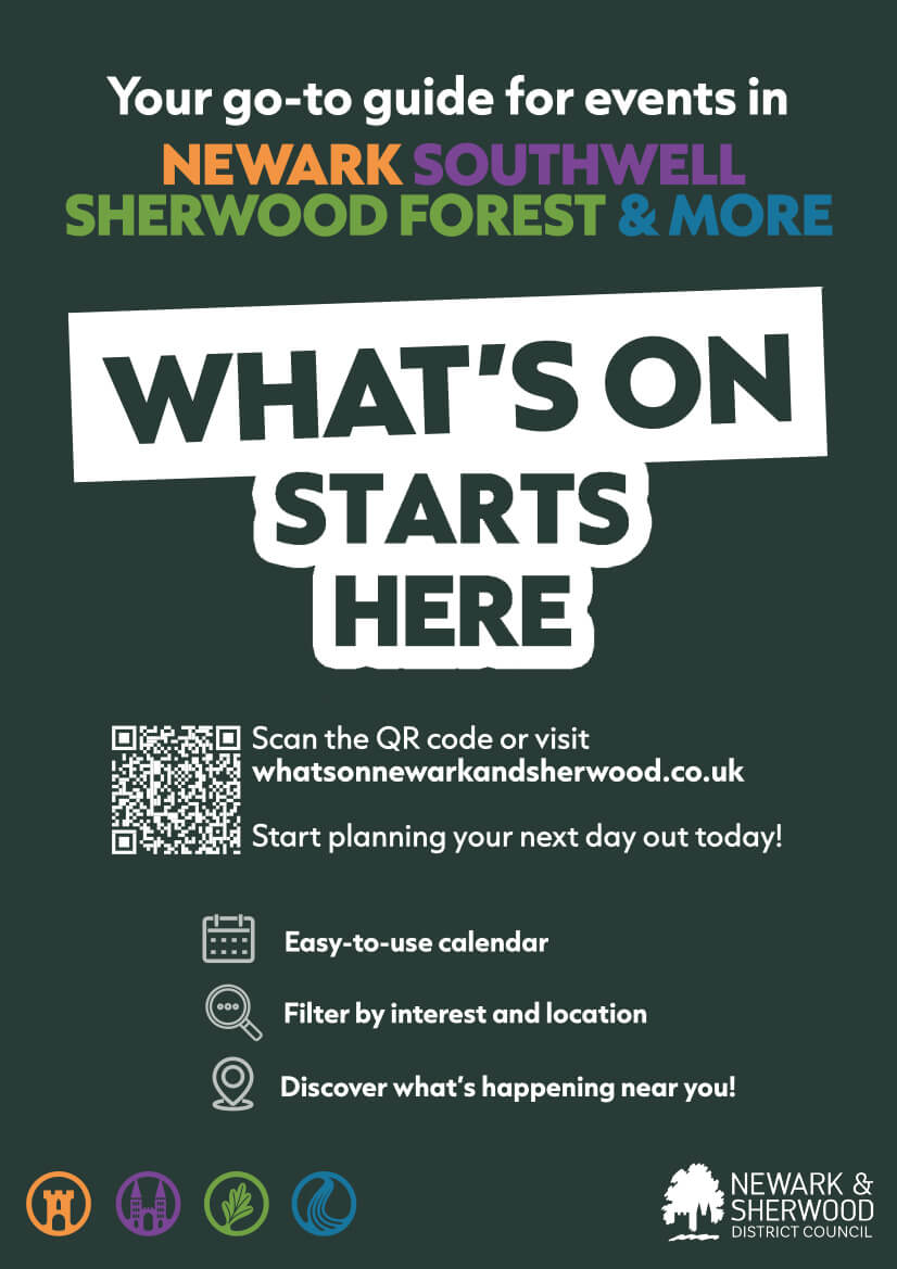 What's On in Newark and Sherwood